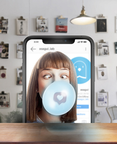 Like Inside the Gum! art art direction design instagram instagram post manipulate manipulating manipulation photo photomanipulation photoshop photoshop art
