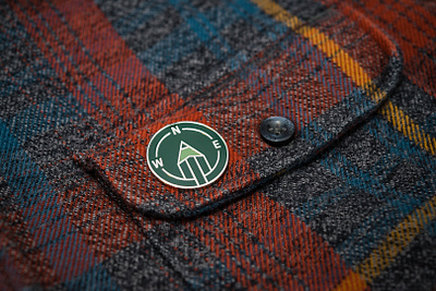 Create You Own Path Enamel Pin adventure arrow compass custom pin enamel pin green north pencil