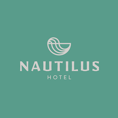 Nautilus - Main Logo branding identity logo mark type