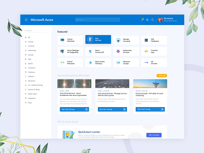 Microsoft Azure Redesign admin admin dashboard admin design admin panel admin template azure dashboard dashboard design dashboard ui microsoft microsoft azure redesign