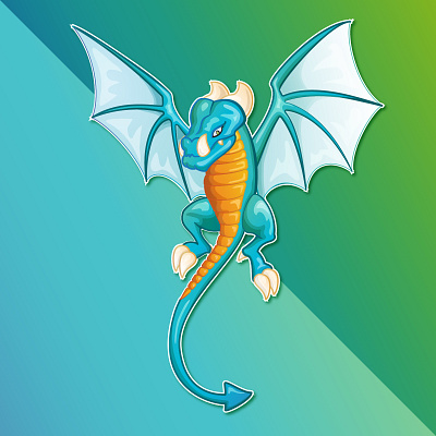 Wyvern adobe illustrator creature design dragon illustration mythical mythical creature vector wyvern