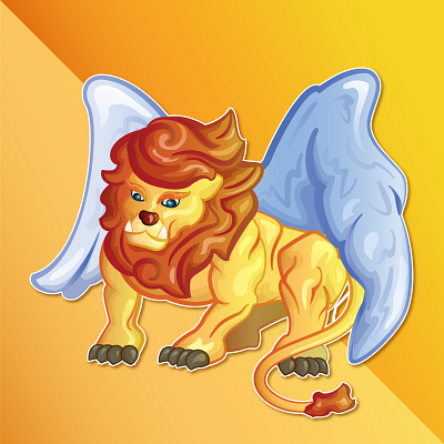 Manticore adobe illustrator animals creature design illustration lion manticore mythical mythical creature vector