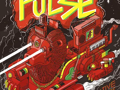 Steel Pulse Poster berkeley california color concert digital drawing gig poster illustration isometric line machine music music art poster reggae wacom