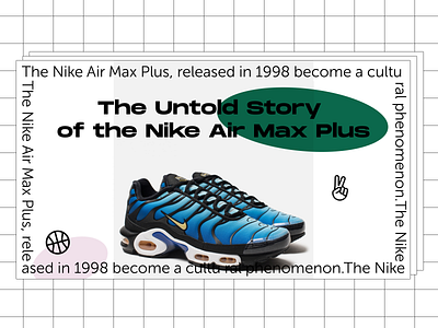 Ma fav sneackers article branding concept graphic design inspired longread nike nike air max plus sneakers