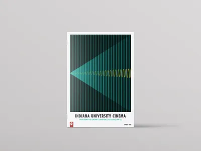 Indiana University Cinema Spring 2020 program booklet book bookdesign booklet cover art cover design graphic design iucinema layout layout design layoutdesign publication design