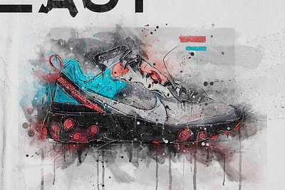 Nike React 03 branding design illustration typography