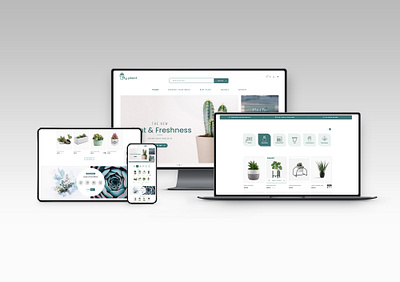 plant selling website(e commerce) landing design plant selling website ui ui ux ui ux design web design web shop website website design