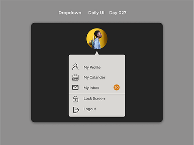 Drop down - DailyUI - Day27 adobe xd dailyui figma interaction design interface design product design ui design ux design web design