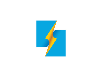 Voltage Logo design document electric geometric high voltage lightning logo logomark mark page paper symmetrical thunderbolt vector zap