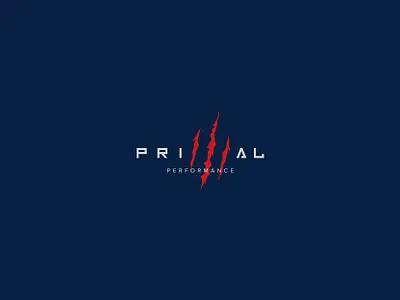Primal Performance 01 branding health healthcare logo identity logo inspiration logo inspirations logodesign nutrition performance supplement typography vector