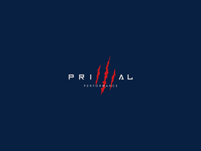 Primal Performance 01 branding health healthcare logo identity logo inspiration logo inspirations logodesign nutrition performance supplement typography vector