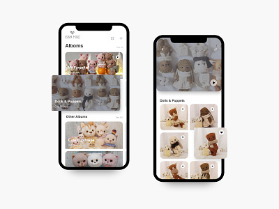 Photo album page concept app apple apple store product design ui ux