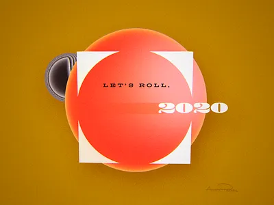 2 O 2 O 2020 3d c4d cinema new year render resolutions retro