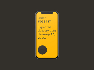 Hello Yellow Wheels catalog delivery design ecommerce app interaction design interface iphone minimal minimalism minimalistic mobile order product design shop trend trend 2020 trends typography ui ux