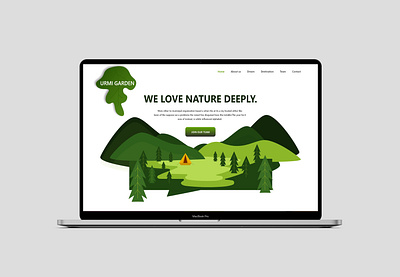 Garden Website design creative creative ui garden garden ui green ui ui uiuxdesign ux web webdesign