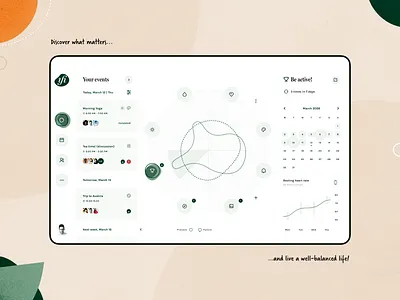 Your Harmony – dashboard 🧘♀️ app branding case study dashboard meditation psychology self care ui ux