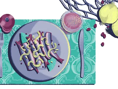 Sarde in Soar digital illustration digital painting editorial illustration illustration photoshop illustration