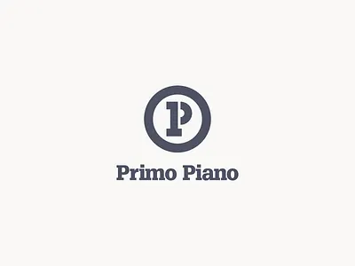 Primo Piano monogram combined monogram serif