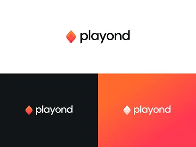 Playond - branding app brand branding game game art games games logo gaming gaming app identity logo ui