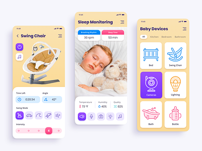 Mobile App Concept: Baby Tech