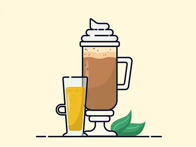 soft drinks/coffee coffee flat icon iconography icons illustration illustrator logo vector vector illustration