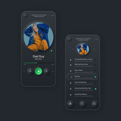 Concept for Spotify