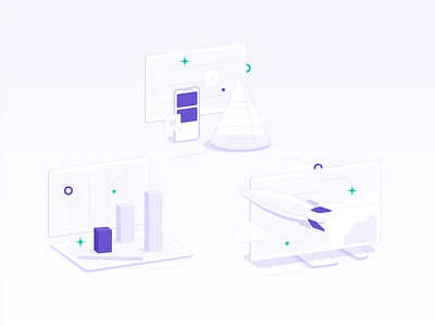 Clean isometric icons 3d adobe illustrator ai branding clean design icons illustraion illustrations iocn isometric isometric icons layout product design vector web webdesign