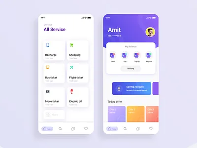 finance ui app design bill payment dribbble finance ui money app ui design