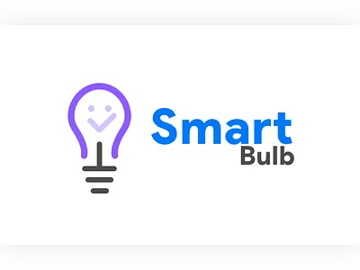 Smart Bulb-Logo Design branding bulb logo concept concept design design illustration sensors smart bulb smarthome vector