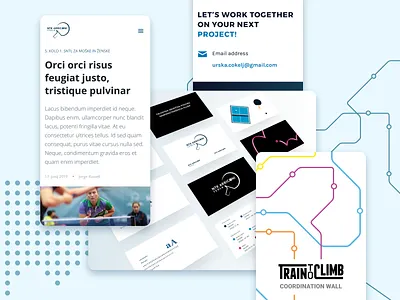 New projects app design branding climbing design diploma icons illustration mobile mobile ui portfolio sports design ui website website design
