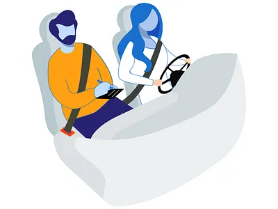 Driving Training ( Client Work ) business car car driving school car driving training character driving driving illustration driving license driving school illustration isometric man man driving school trainer training ui vector woman woman driving school