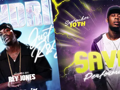 Dj Flyer Bundle flyer design instagram party social media