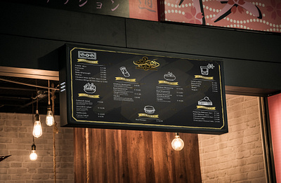 Dahab Restaurant / Screen Menu animation branding color theory design graphic design graphics illustration illustrator logo menu restaurant menu