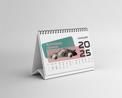 January Calendar design illustration