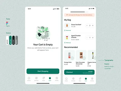 Grocery Delivery App app delivery delivery service e commerce ecommerce ecommerce app food delivery groceries grocery grocery app grocery delivery grocery shopping healthy groceries mobile mobile app online grocery online shop service shopping user experience