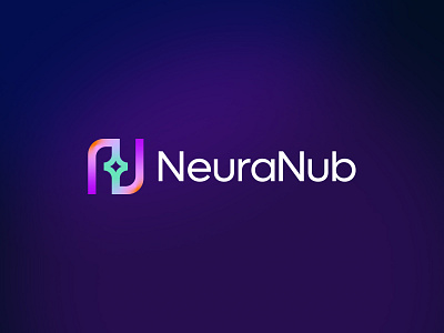 NeuraNub AI Logo abstract ai brand guidelines brand identity branding geometric graphic design intelligence logo logo logo design logo designer logo work minimal logo minimalist logo modern logo saas tech technology unique logo visual identity