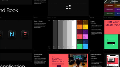 Cakewalk Brand Guidelines app billboard brand book brand guidelines branding color palette daw icon identity music social media style guide typography