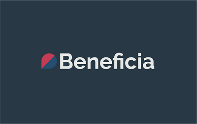 Beneficia logo branding financial illustrator logo