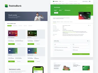 "Rabitabank" website azerbaijan baku bank banking business cards cards ui finance finance business interface kartmane plastic card rabitabank rabitebank ui uiinspiration userexperience ux web website