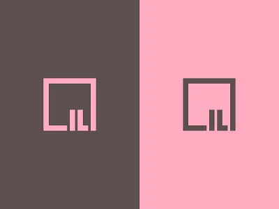 Color Variation of Illa Lima branding design flat grid logo minimal