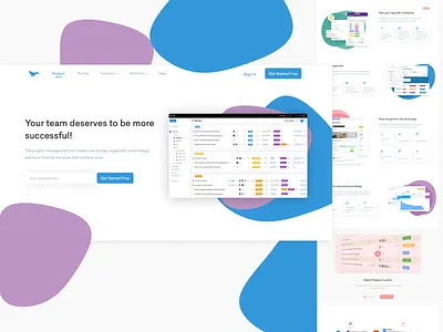Produck.io website redesign concept 2020 2020 trend agency agency website branding design clean company figma minimal photoshop ux uxdesign web design website