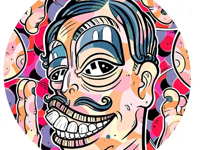 Peace ✌️ illustration portrait