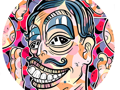 Peace ✌️ illustration portrait