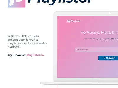 Playistor Logo and UI design app design branding logo ui uiux