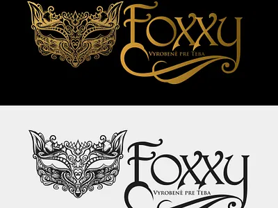 FOXXY branding design fashion fashion brand illustration logo logo design vector