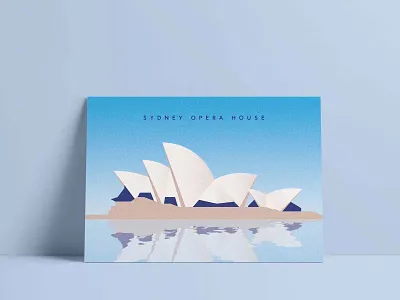 Sydney Opera House architecture australia city design geometric geometry harbour illustration landmark ocean print sea sydney sydney opera house