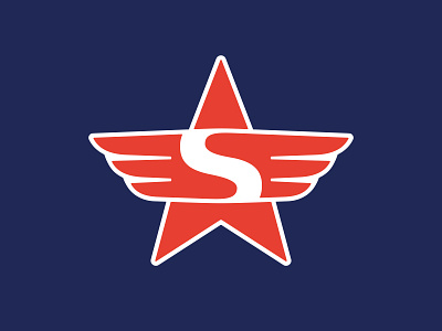 Sport Star 📌 Logo for Sale auto bird car chief eagle emblem falcon flight fly hawk leader logo patriotic sport star team trip voyage wings winner