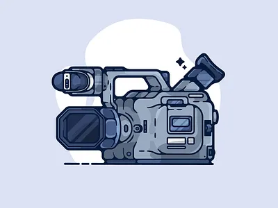 VX1000 adobe art camera cartoon clean color creative designer dribbble flat graphic graphic design illustration illustrator modern portfolio retro shot simple skateboarding