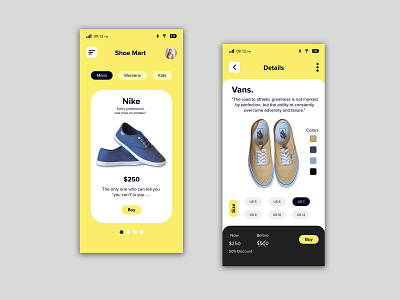 Shoe Mart uiux