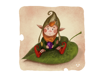 Skritek / Elf book illustration elf illustration